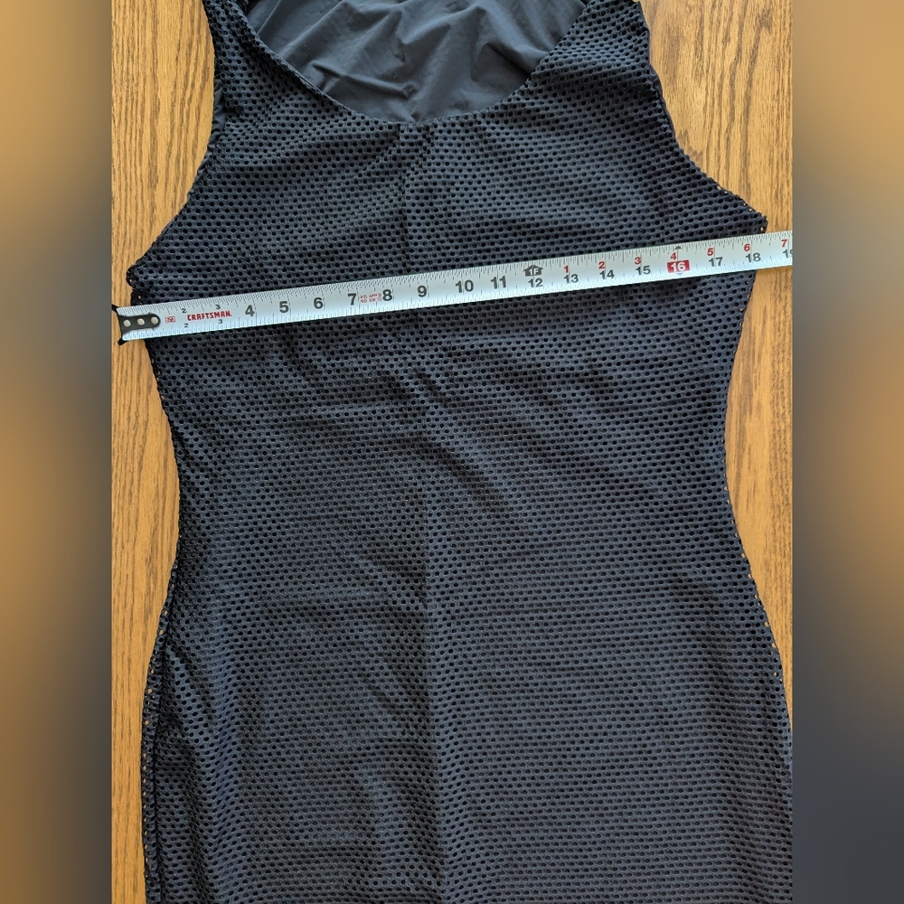 Shapellx | Black Sleeveless Mesh Dress | Size XXL - Picture 6 of 7